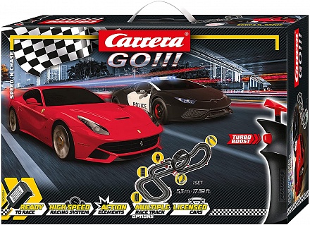 Гоночный трек Carrera Go: Speed 'n Chase 